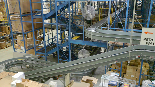 inventory in a warehouse 
